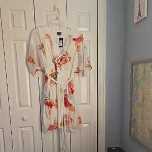 Floral Wrap Dress